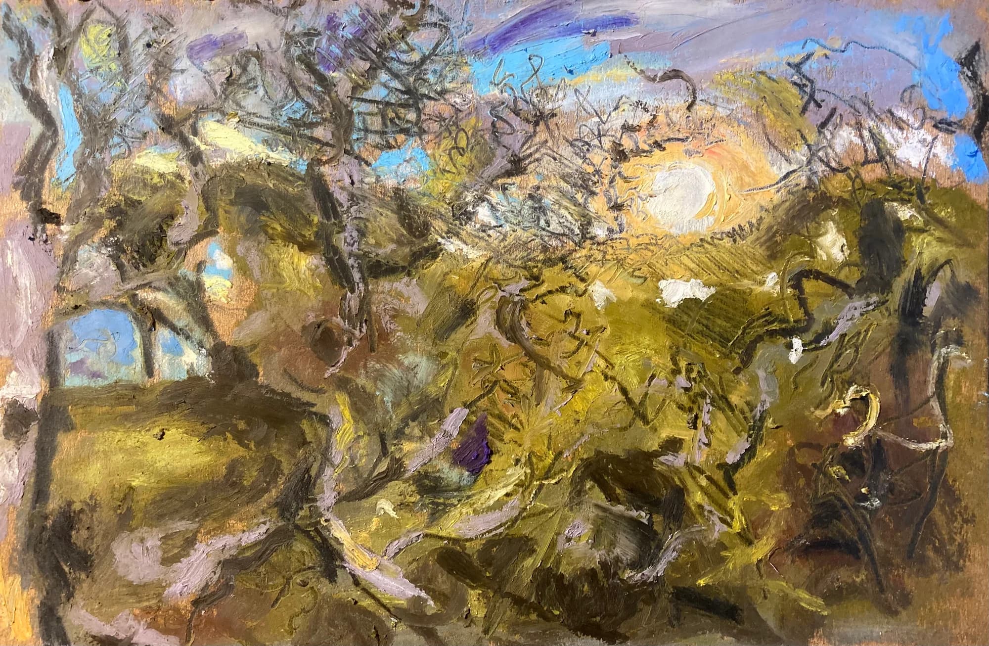 Luminous Ochre Depth