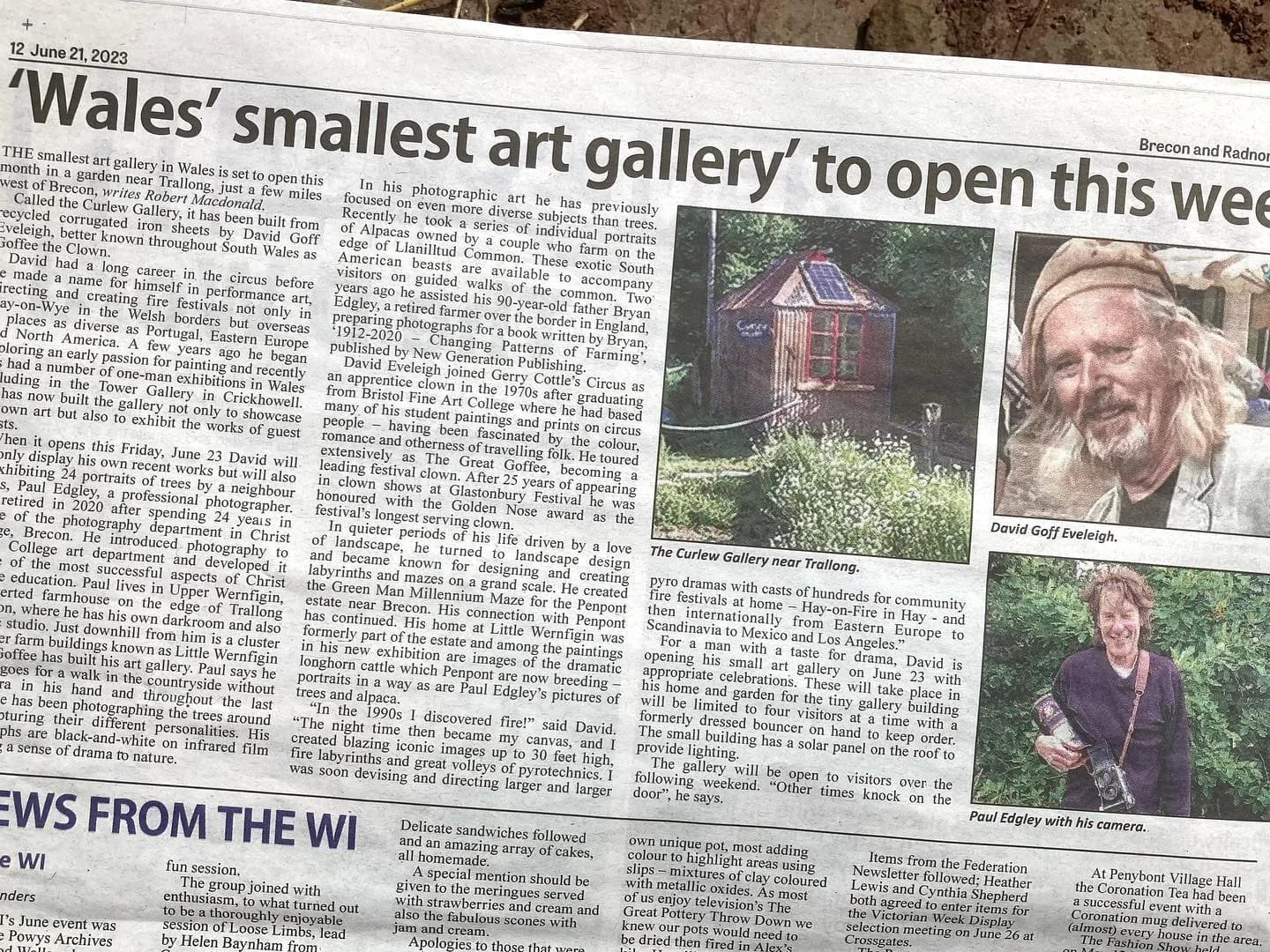 Curlew Gallery Opening