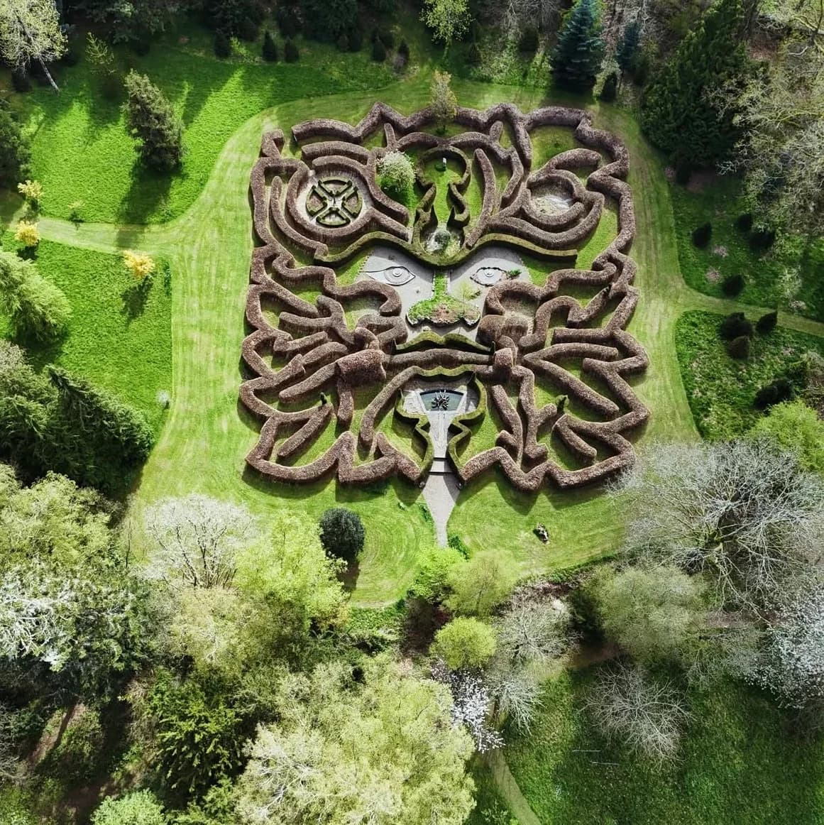 Greenman Millenium Maze at Penpont